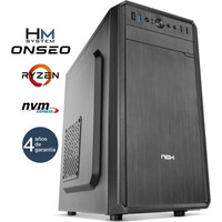 HM System Ryzen Force C1 - Minitorre MT - AMD Ryzen 5